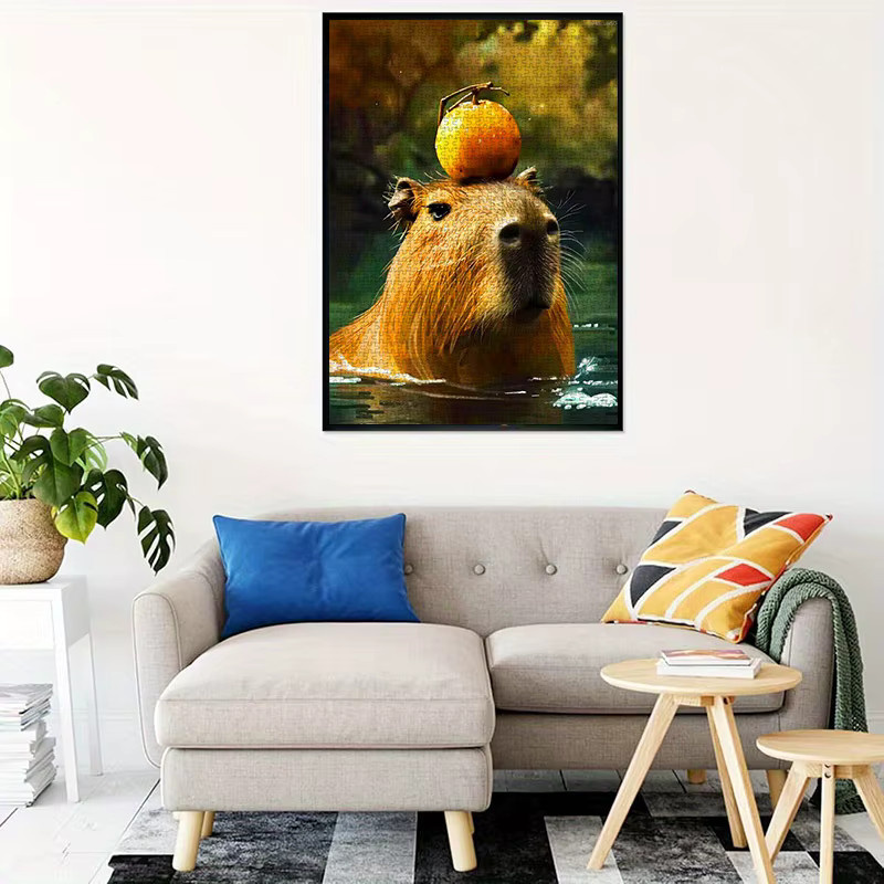 AZNM Capybara DIY-Papierpuzzle, 1.000 Teile - Bild 5