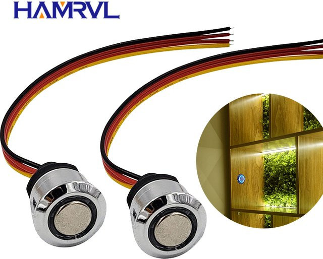 HAMRVL LED Dimmer Touch Schalter für LED Streifen, stufenlos dimmbarer Controller für DC 5V - 24V - Bild 1