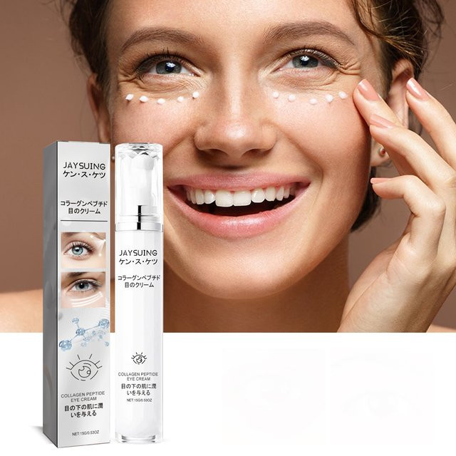 jaysuing Kollagen-Peptid Augencreme, für empfindliche Haut, Unisex - Bild 1