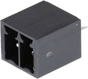 Molex 395011002 Printklemme mit 2 Polen in Schwarz - Bild 1
