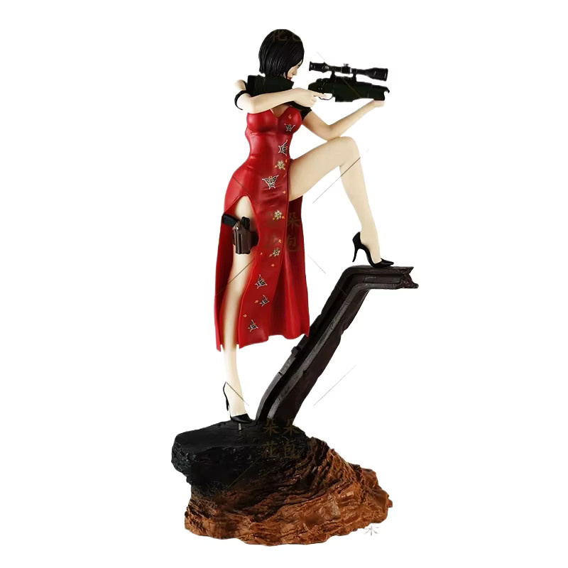 Bandai Resident Evil Ada Wong GK Actionfigur Sammlerstatue in Rot - Bild 3
