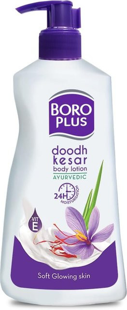 BOROPLUS Doodh Kesar Körperlotion, 400 ml, Normaler Hauttyp - Bild 1