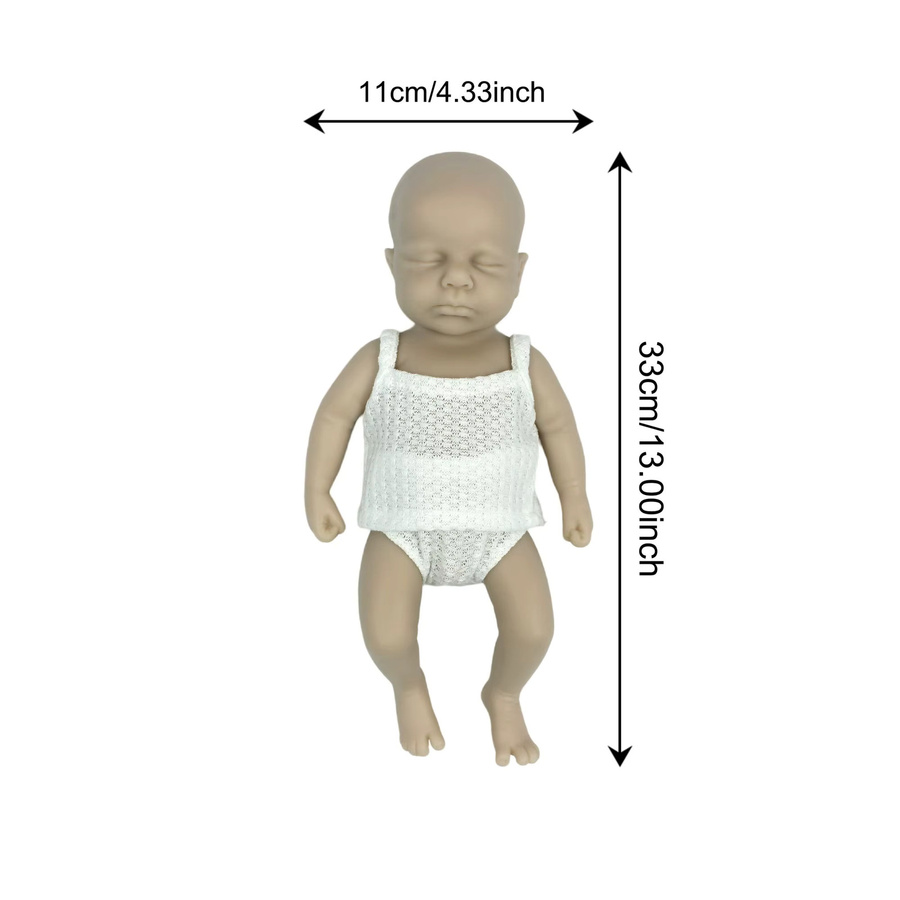 AnjoDoll Loulou Reborn Puppe, Silikon, 33cm - Bild 2