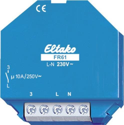 Eltako Feldfreischalter FR61-230V, selbstlernend, 10 A, Blau - Bild 1