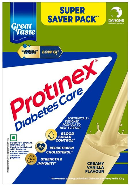 Protinex Diabetes Care Nährstoff-Proteinmischung Cremige Vanille 1 kg - Bild 1