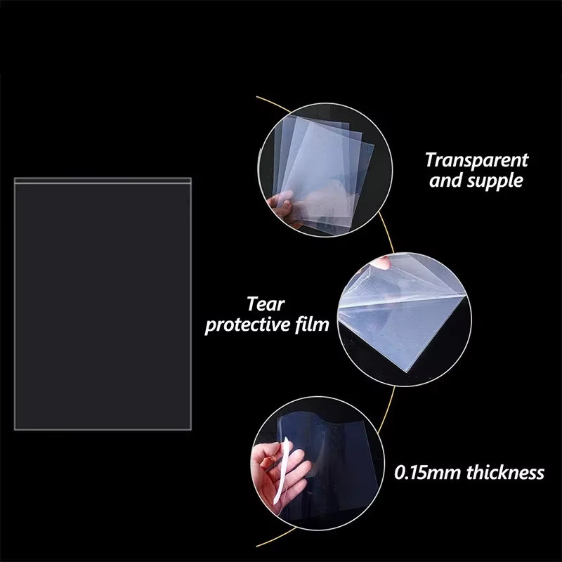5er-Set Anycubic FEP-Film für Anycubic Photon S und Elegoo Mars, 0,15 mm Dicke, transparent, B: 20,0 cm x T: 14,0 cm - Bild 3