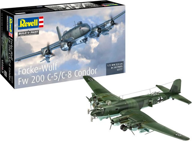 Revell Focke-Wulf Fw 200 C-5/C-8 Condor, Modellbau, 1:72 - Bild 2