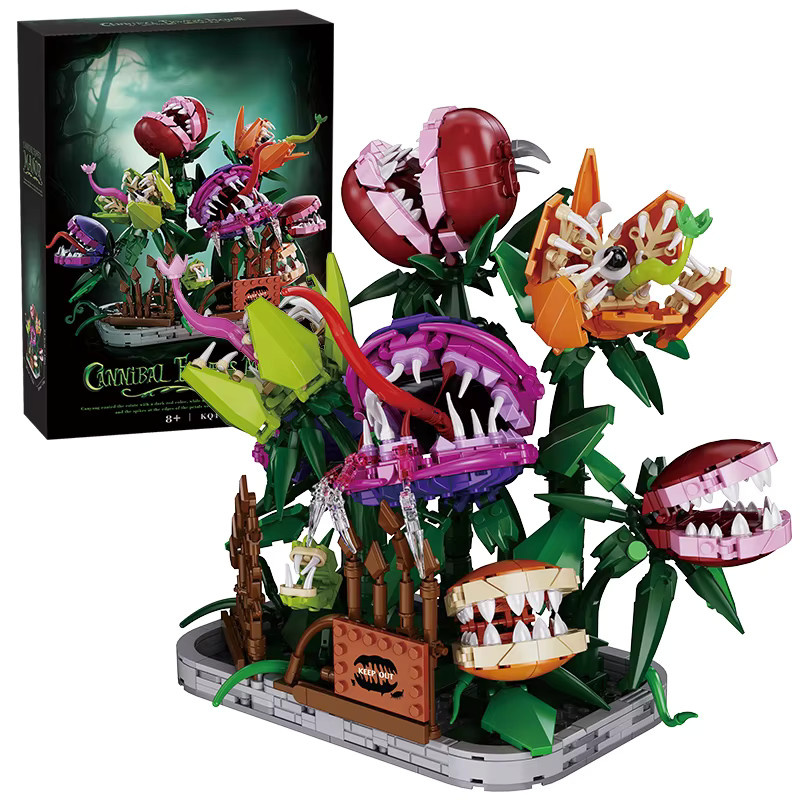 FINGERROCK Fleischfressendes Pflanzen-Gartenspielset, Bausteine, 1266 Teile, ab 8 Jahren - Bild 7