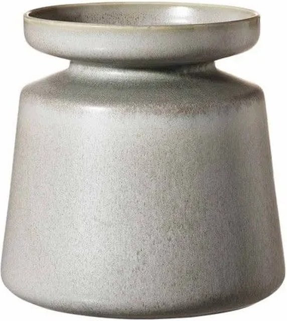 Ritzenhoff & Breker Imperia Vase aus Steingut in Grau, bauchig, Höhe: 24,5 cm - Bild 1
