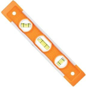 Klein Tools Wasserwaage Torpedo mit 3 Libellen in Orange - Bild 1