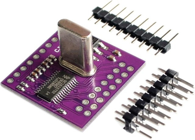 Si Tai&SH 752 sc16is752 I2C/SPI-Bus Schnittstellen Modul zur Zweikanal-UART-Konvertierung in Grün und Lila - Bild 1