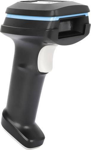Manhattan 154185 2D Wireless Barcode-Scanner Hand-Scanner Funk 1D/2D Schwarz mit USB-A und Bluetooth - Bild 1