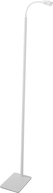 aimo Babykamera Bodenstativ Halterung mit drehbarem Schwanenhals in Weiß, passend für Infant Optics DXR-8 Pro - Bild 1