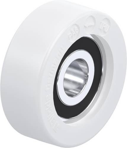 Blickle Führungsrolle 761482 FPO 30x11/8-7K in Weiß mit 30mm Durchmesser und 55kg Tragfähigkeit - Bild 1