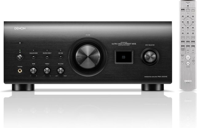 Denon PMA-3000NE Stereo-Vollverstärker in Schwarz mit Optical und USB-C Anschlüssen - Bild 1