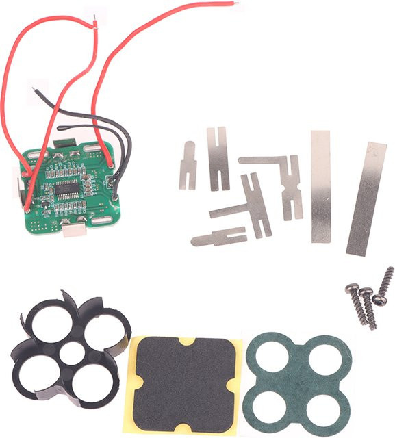 ESHYLALA Batteriegehäuse für Mak 12/16,8/25V Lithium-Akkus von elektrischen Akkuschraubern und Bohrmaschinen, 1 Set - Bild 1