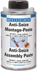 Weicon Montagepaste Anti-Seize Copper Paste in Anthrazit, 500 g - Bild 1