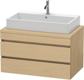 Duravit Waschtischunterschrank DuraStyle in Beige mit 2 Schubkästen, Breite: 90 cm, Tiefe: 54,8 cm, Höhe: 51,2 cm - Bild 1