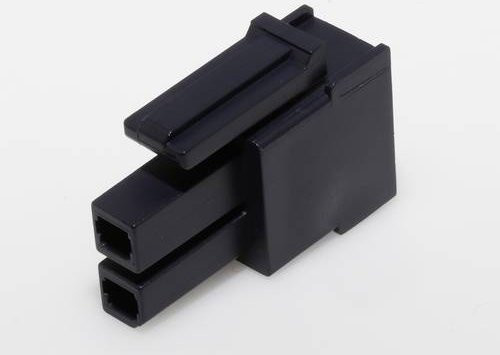 Molex Buchsengehäuse-Kabel 2-polig in Schwarz 1700010102 Bulk - Bild 1