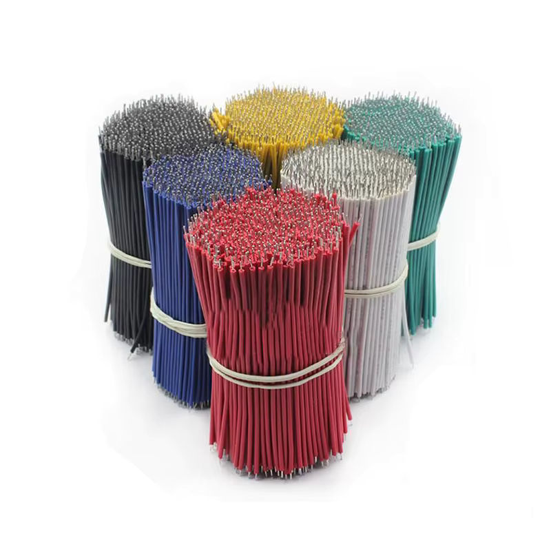 Si Tai&SH 120er Set verzinnte Steckbrett-Brückendraht-Leiter für 24AWG, Multicolor, Länge: 8 cm - Bild 3