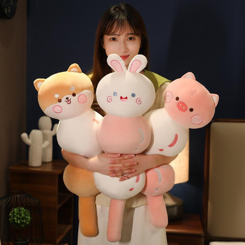 Pangcangshu Kawaii Shiba Inu Plüschtier Puppe Kissen 66cm ab 3–6 Jahre - Bild 2