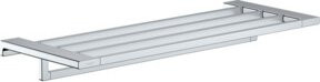 Hansgrohe Handtuchablage AddStoris Wandmontage in Silber, Breite: 64,8 cm - Bild 1