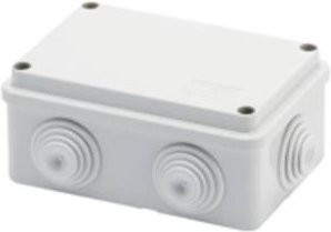 Gewiss GW44005 Abzweigkasten in Weiß, IP55, L x B x H: 14,05 x 10,05 x 5,8 cm - Bild 1