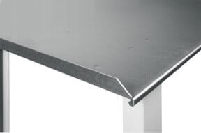 Kraftwerk Werkbankplatte für Schweißtisch 1000 in Silber, Breite: 100 cm, Tiefe: 70 cm, Höhe: 15,91 cm - Bild 1