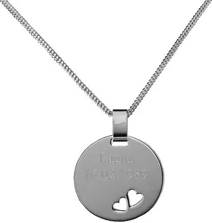 4you Design Namenskette 925 Silber, Kinder - Bild 1