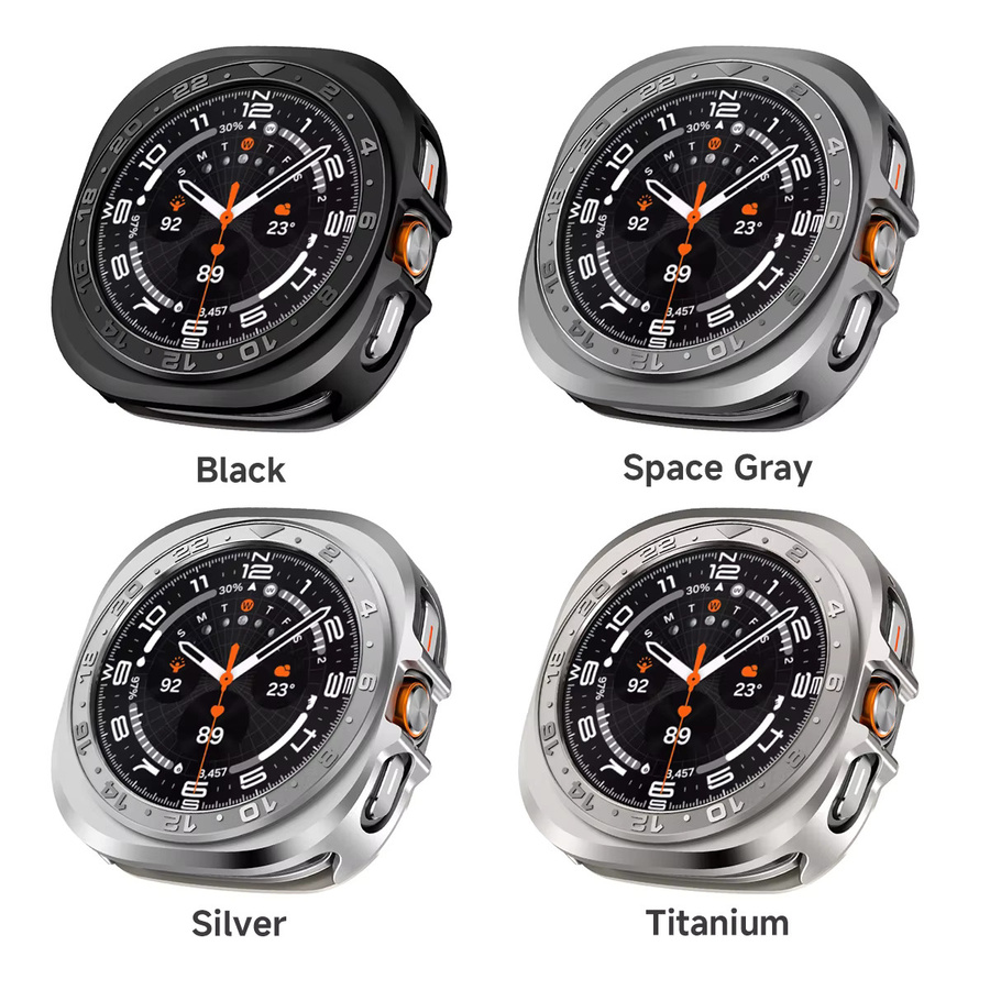 CHIICSMART Uhrenzubehör Stoßstange Edelstahl, Samsung Galaxy Watch Ultra 47 mm, Unisex - Bild 2
