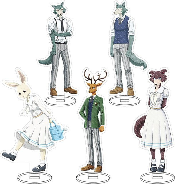 Bandai Beastars Legoshi Hal Louis Juno Jack Gohin Cos Acryl-Ständerornamente, Einzelfigur, 16cm - Bild 1