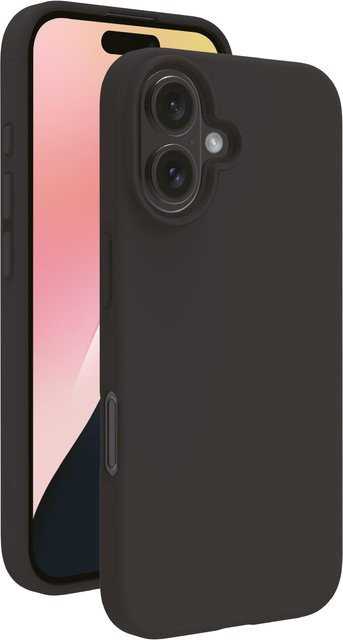 Mag Hype Cover Vivanco Handyhülle für iPhone 16, Schwarz, Magnetic Wireless Charging Support - Bild 1