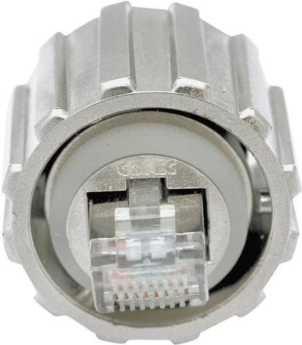 Conec 17-10013 Sensor-Aktor-Datensteckverbinder Stecker gerade, 8P8C, Farbe: Silber - Bild 1
