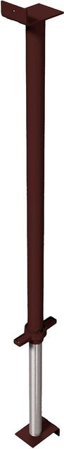 Schake Kanalstrebe Perfekt Ø 48 mm x 2,10 m Braun - Bild 1
