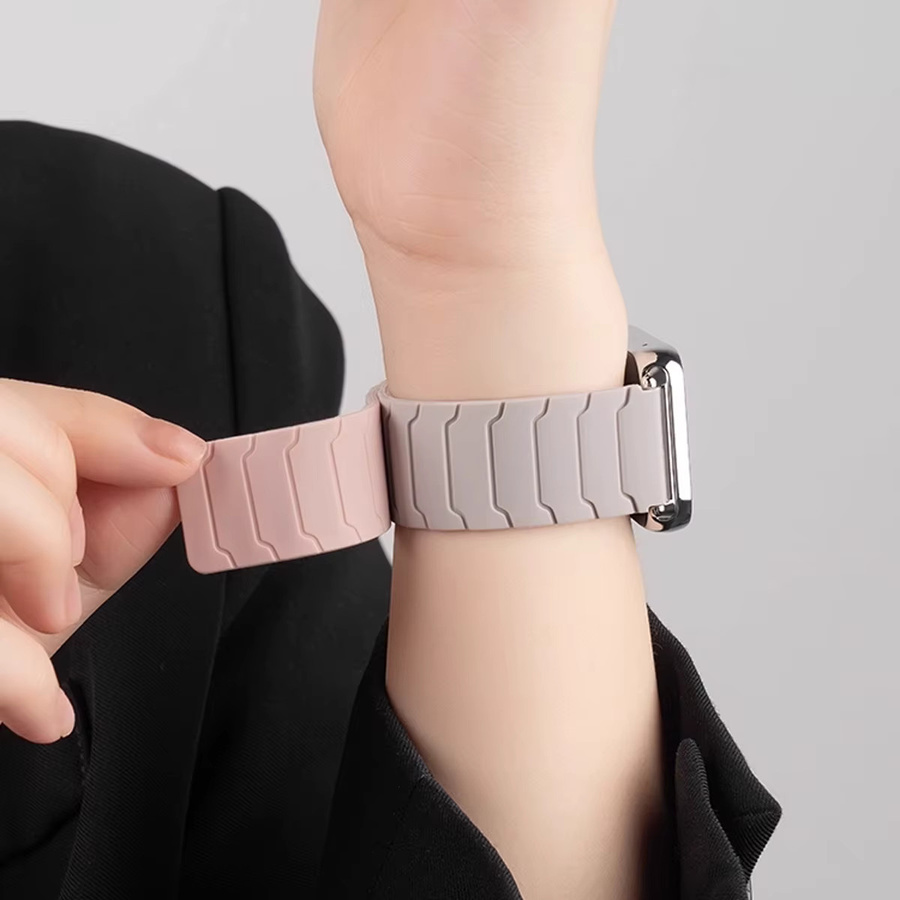 CAOWTAN Uhrenarmband Silikon, Bicolor, Unisex - Bild 2