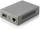 LevelOne FVS-3800 SFP Konverter 10/100Base TX auf 100Base-X in Grau - Bild 1