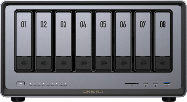 UGREEN NASync DXP6800 Pro NAS mit Thunderbolt in Grau - Bild 1