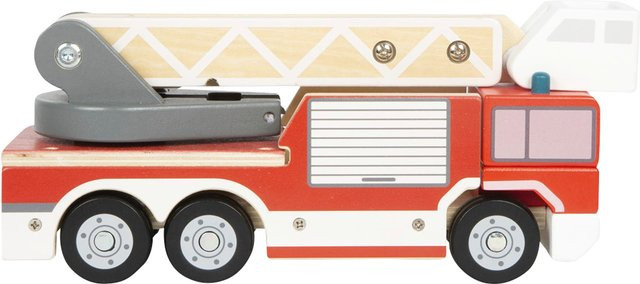 Small Foot Feuerwehr mit Drehleiter, Holz, ab 2 Jahren - Bild 1