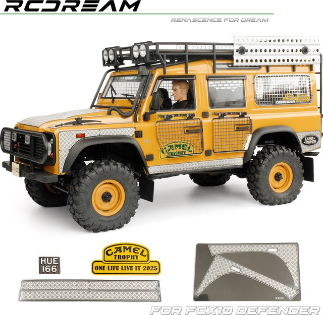 RCDream Zubehör, 1/10, Metall, Gelb - Bild 1