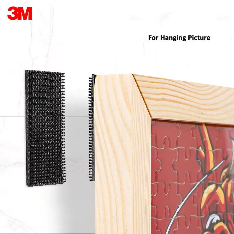 3M Double Lock Pilzkopfschnalle mit selbstklebendem Schnellverschluss in Braun - Bild 5