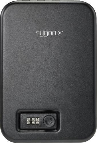 Sygonix Tresor mit Zahlenschloss in Schwarz SY-4849288 - Bild 1