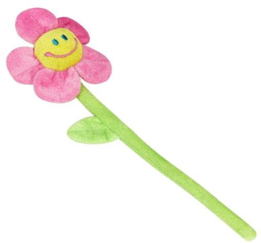 Amusedly Plüsch-Gänseblümchen-Sonnenblume Stofftier rosa - Bild 1