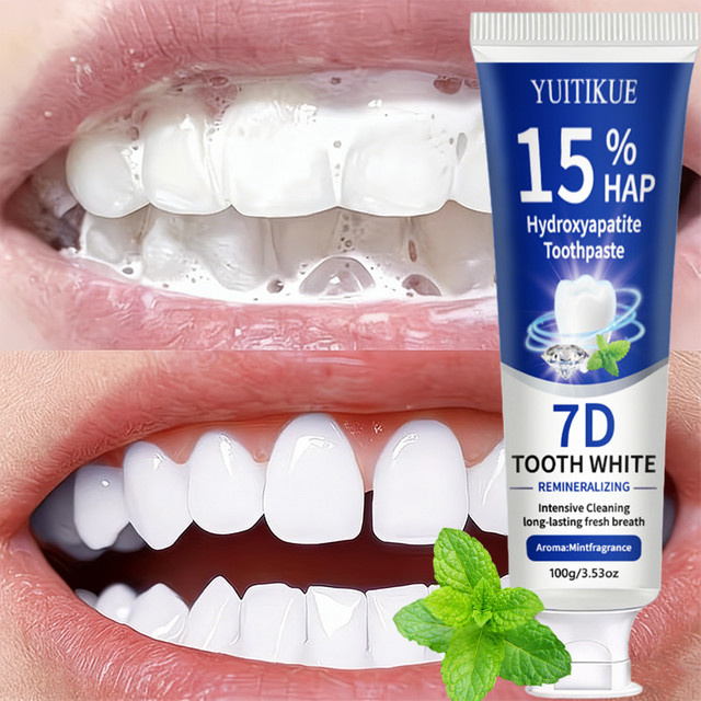 Yuitikue Zahnpasta mit 15% Hydroxyapatit, 100g - Bild 1