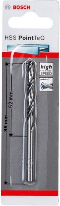 Bosch HSS-Spiralbohrer PointTeQ aus Edelstahl in Schwarz-Silber, Durchmesser: 5 mm - Bild 2
