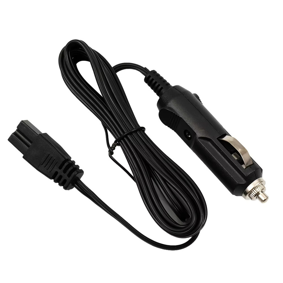 2Pin DC 12V Blei-Kabel-Stecker für Auto-Kühlschränke und Kühlboxen, Schwarz - Bild 4