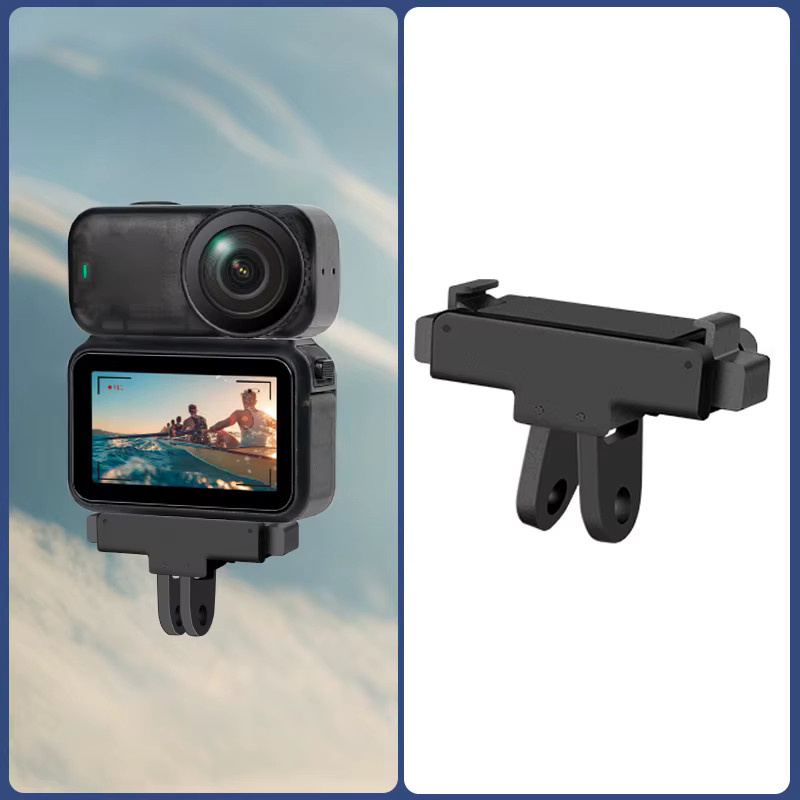DJI Osmo Nano Magnetischer Installationsadapter mit faltbarem Quick Release Kameraständer in Schwarz - Bild 5