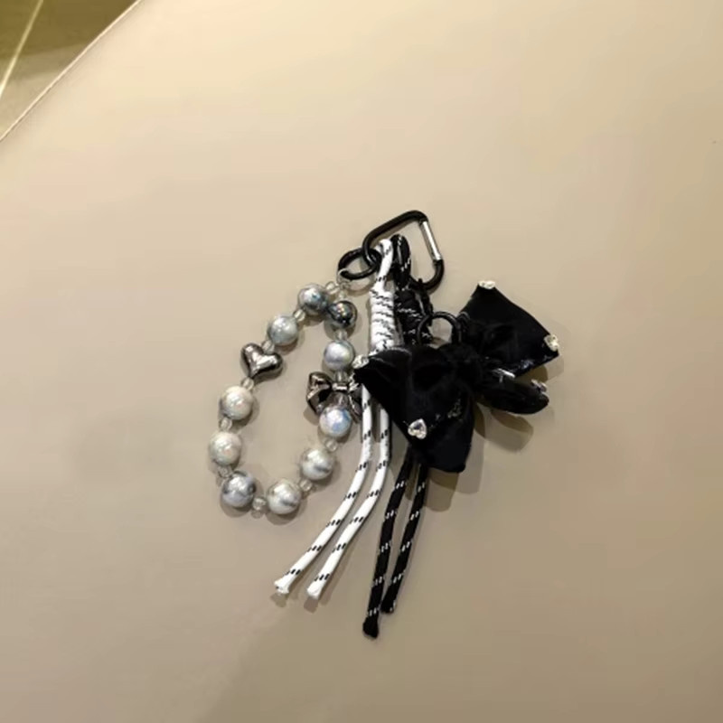 Yogodlns Taschenanhänger, geflochtenes Seil, Metall, Perlen - Bild 6