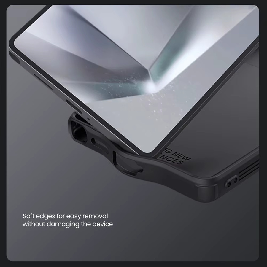 NILLKIN CamShield Pro Schutzhülle mit Kamera-Abdeckung für Samsung Galaxy S21 S23 S24 S25 Ultra Plus FE in Schwarz - Bild 3