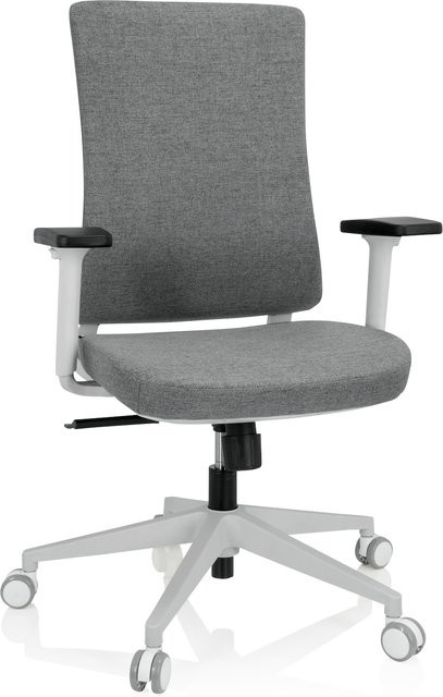 hjh OFFICE Profi Bürostuhl COMFIO WP mit Armlehnen aus Stoff und Höhenverstellung - Bild 1