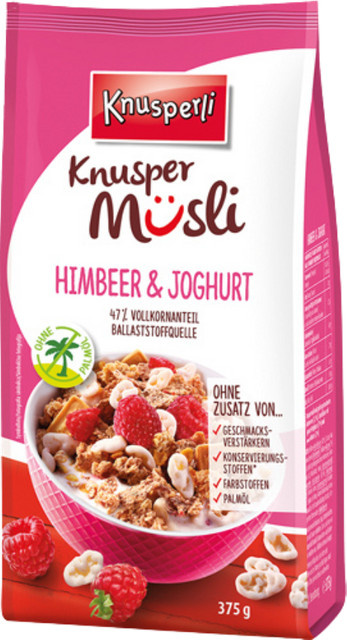FELIX Knusper Müsli Himbeer & Joghurt 375 g - Bild 1